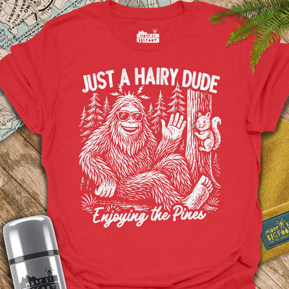 Just A Hairy Dude Enjoying The Pines.