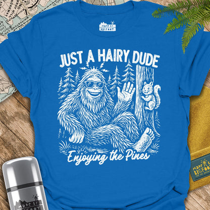 Just A Hairy Dude Enjoying The Pines