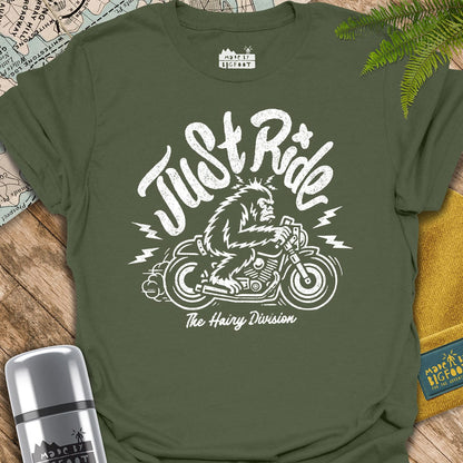 Just Ride. The Hairy Division.