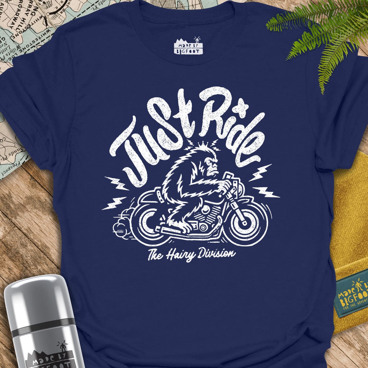 Just Ride. The Hairy Division.