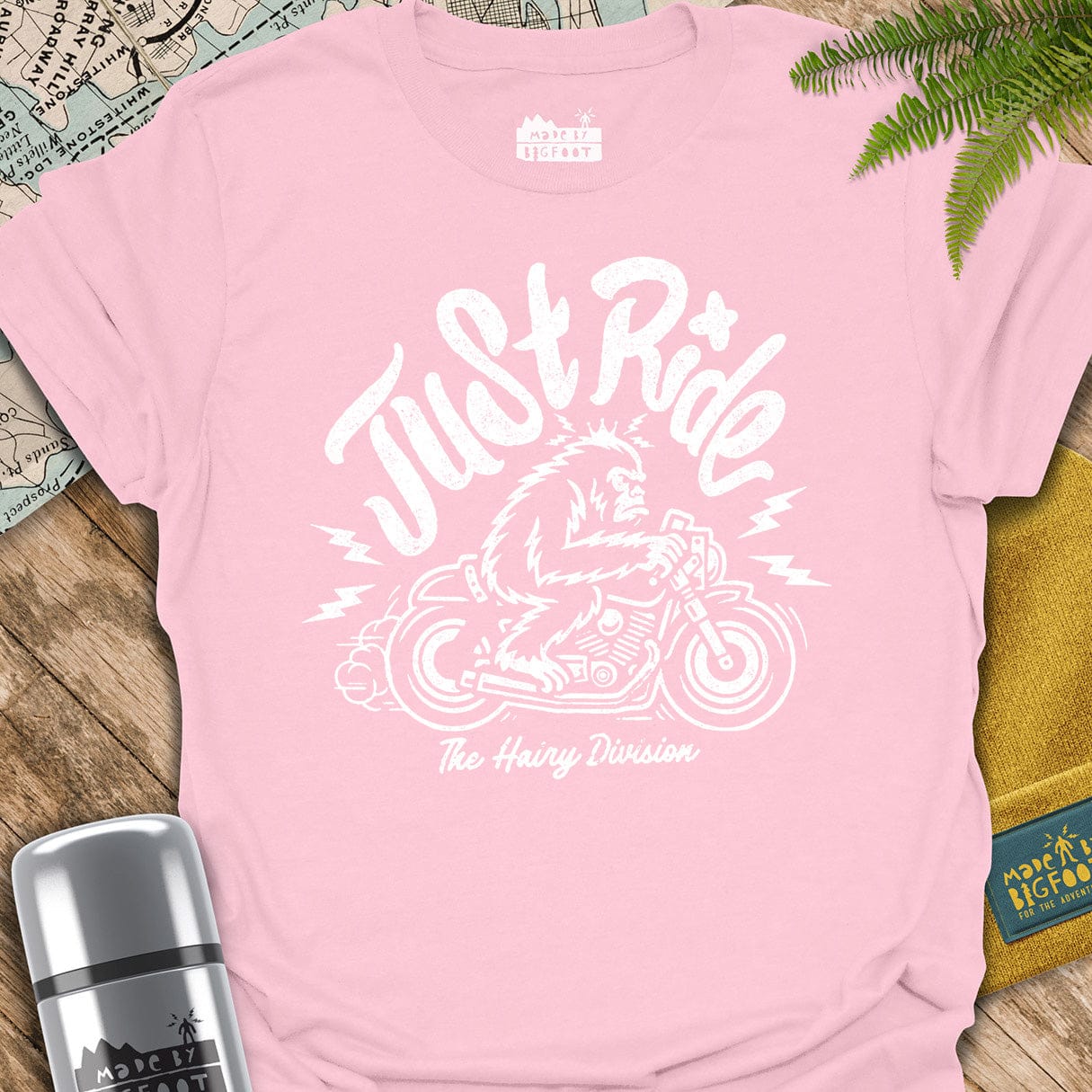 Just Ride. The Hairy Division.