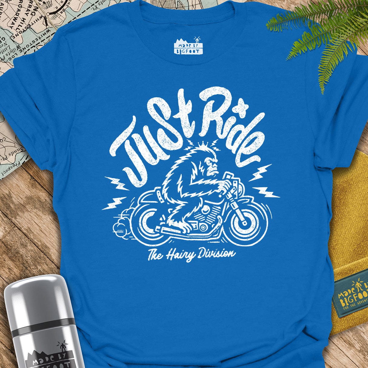 Just Ride. The Hairy Division.