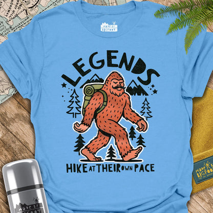 Legends Hike At Their Own Pace