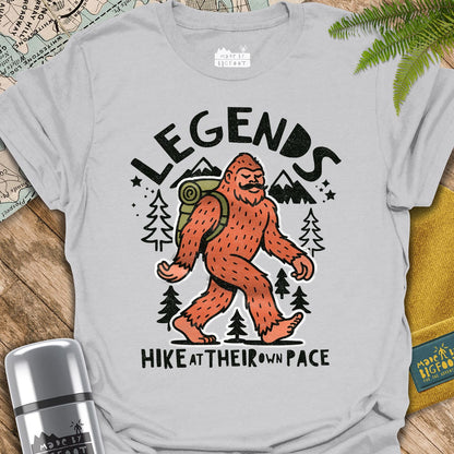 Legends Hike At Their Own Pace