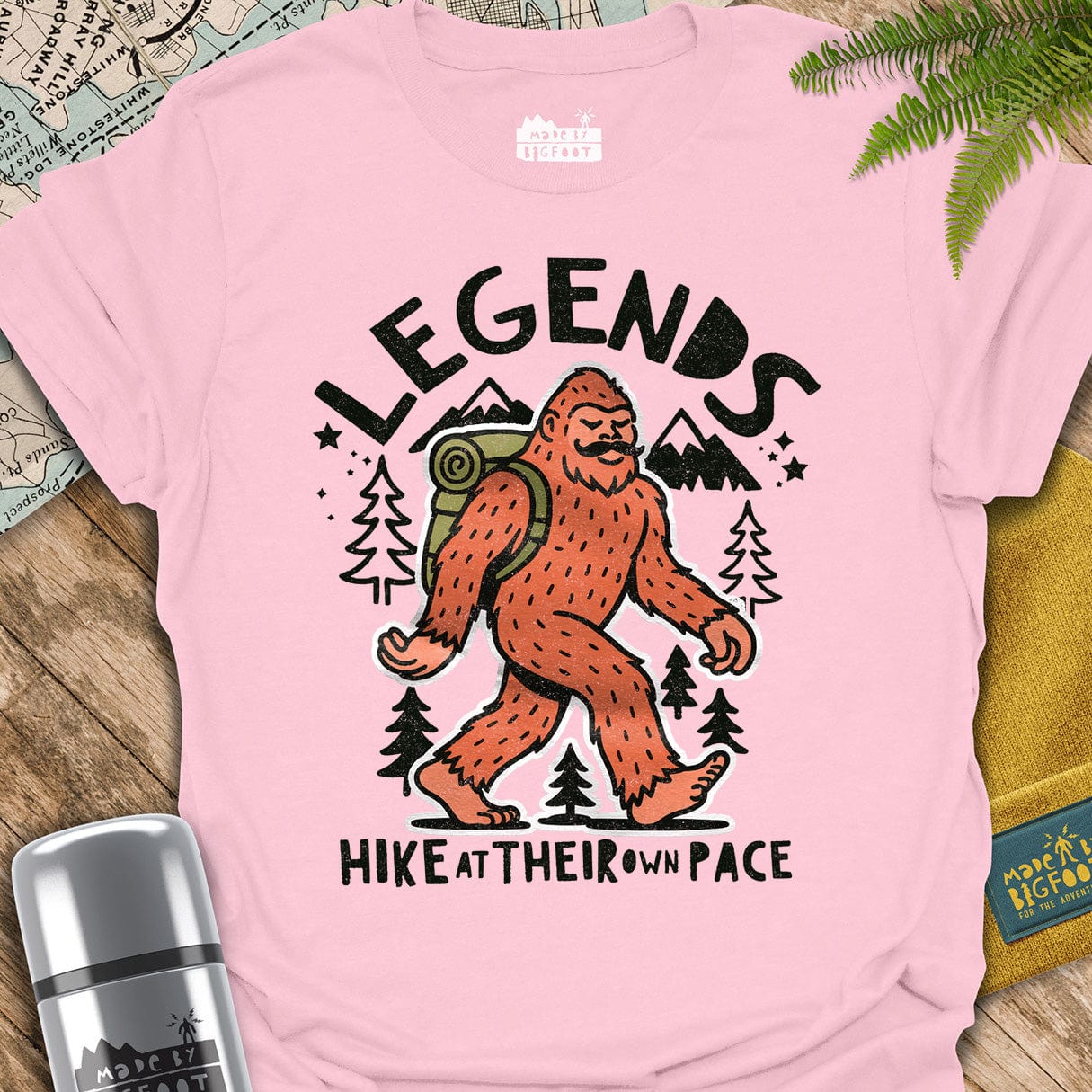 Legends Hike At Their Own Pace