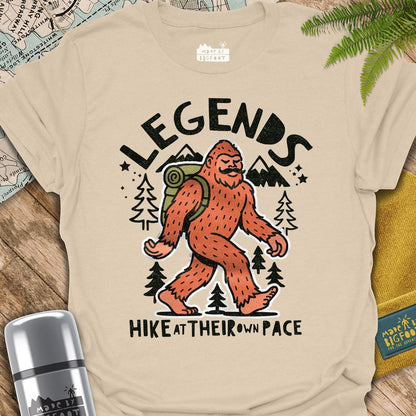 Legends Hike At Their Own Pace