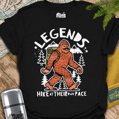 Legends Hike At Their Own Pace
