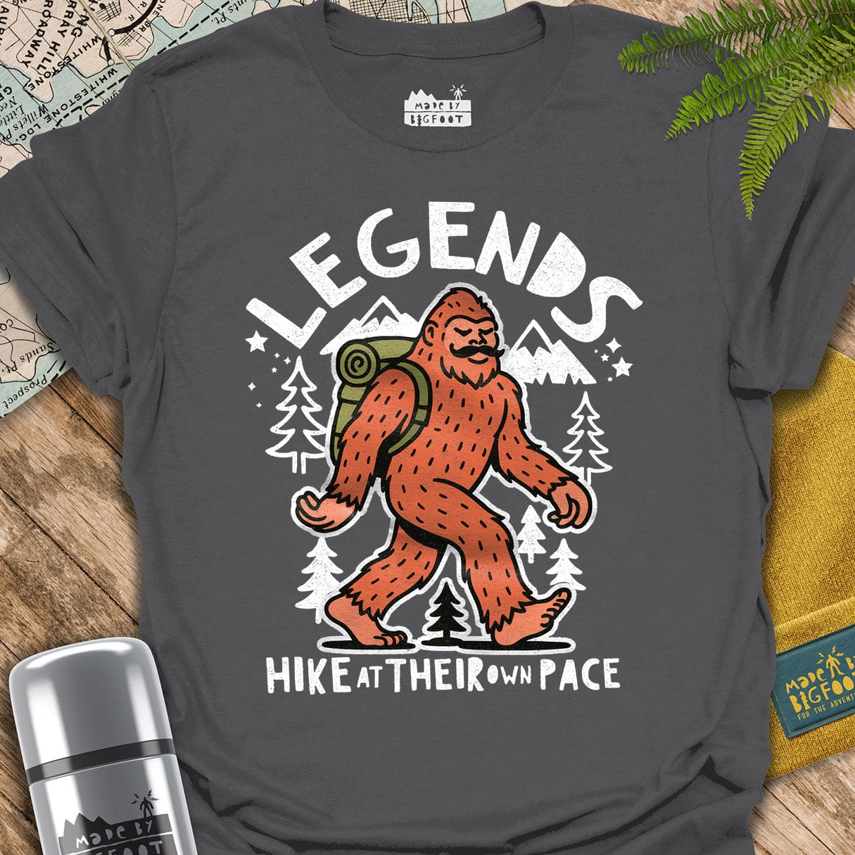 Legends Hike At Their Own Pace