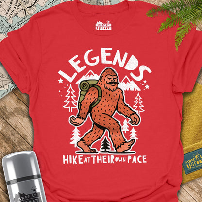 Legends Hike At Their Own Pace