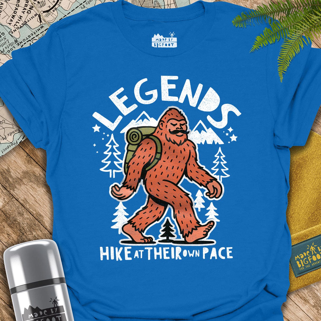 Legends Hike At Their Own Pace
