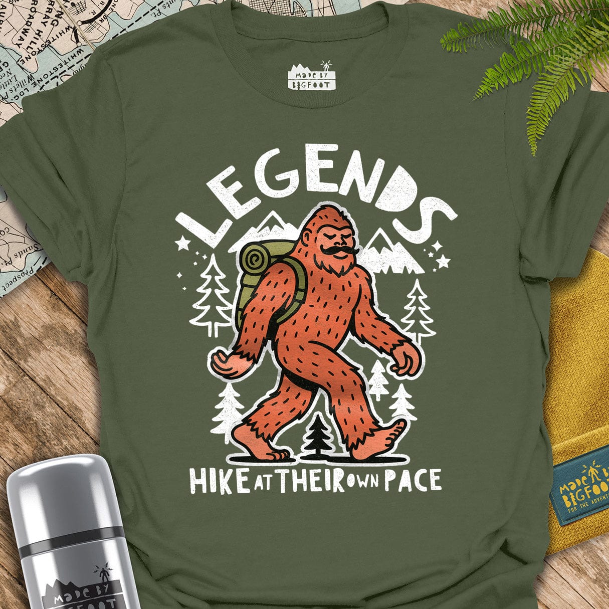 Legends Hike At Their Own Pace