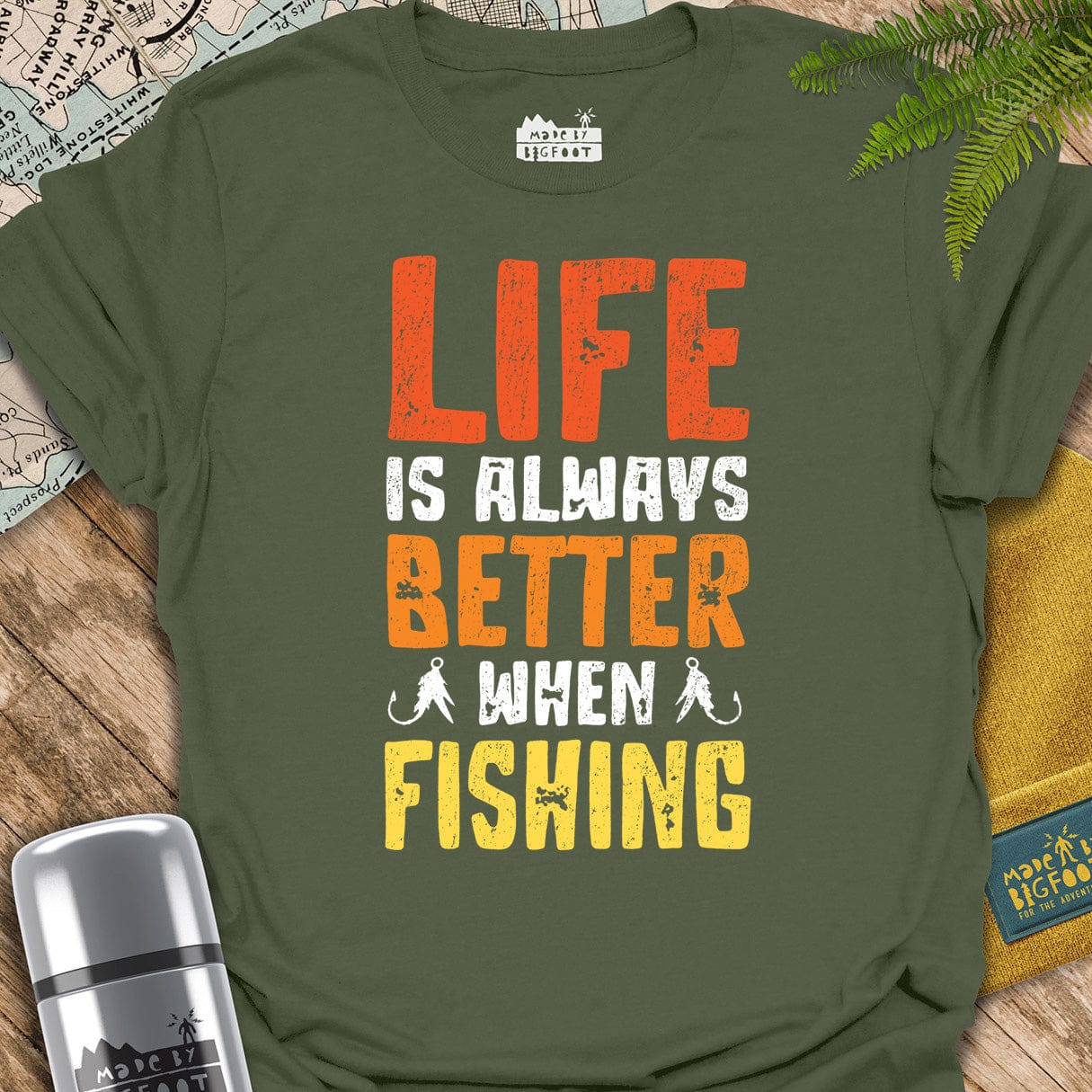 Life Is Always Better When Fishing