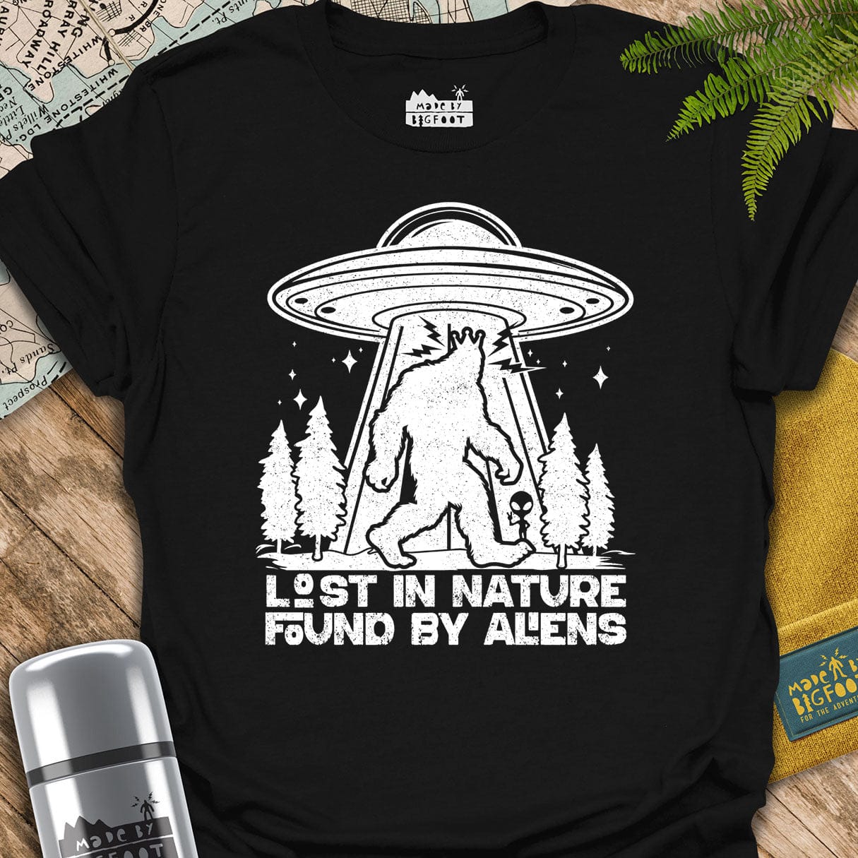 Lost In Nature. Found By Aliens