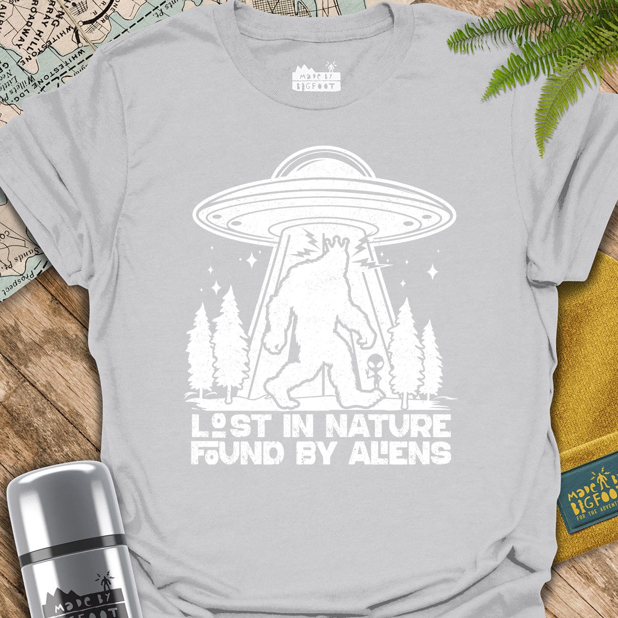 Lost In Nature. Found By Aliens