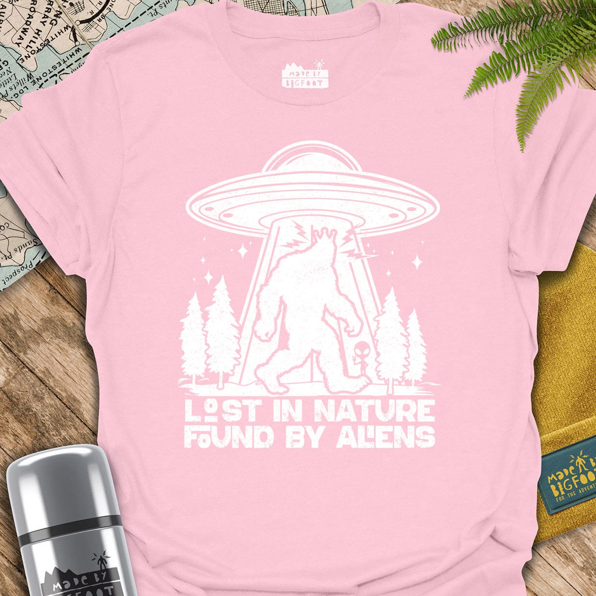 Lost In Nature. Found By Aliens