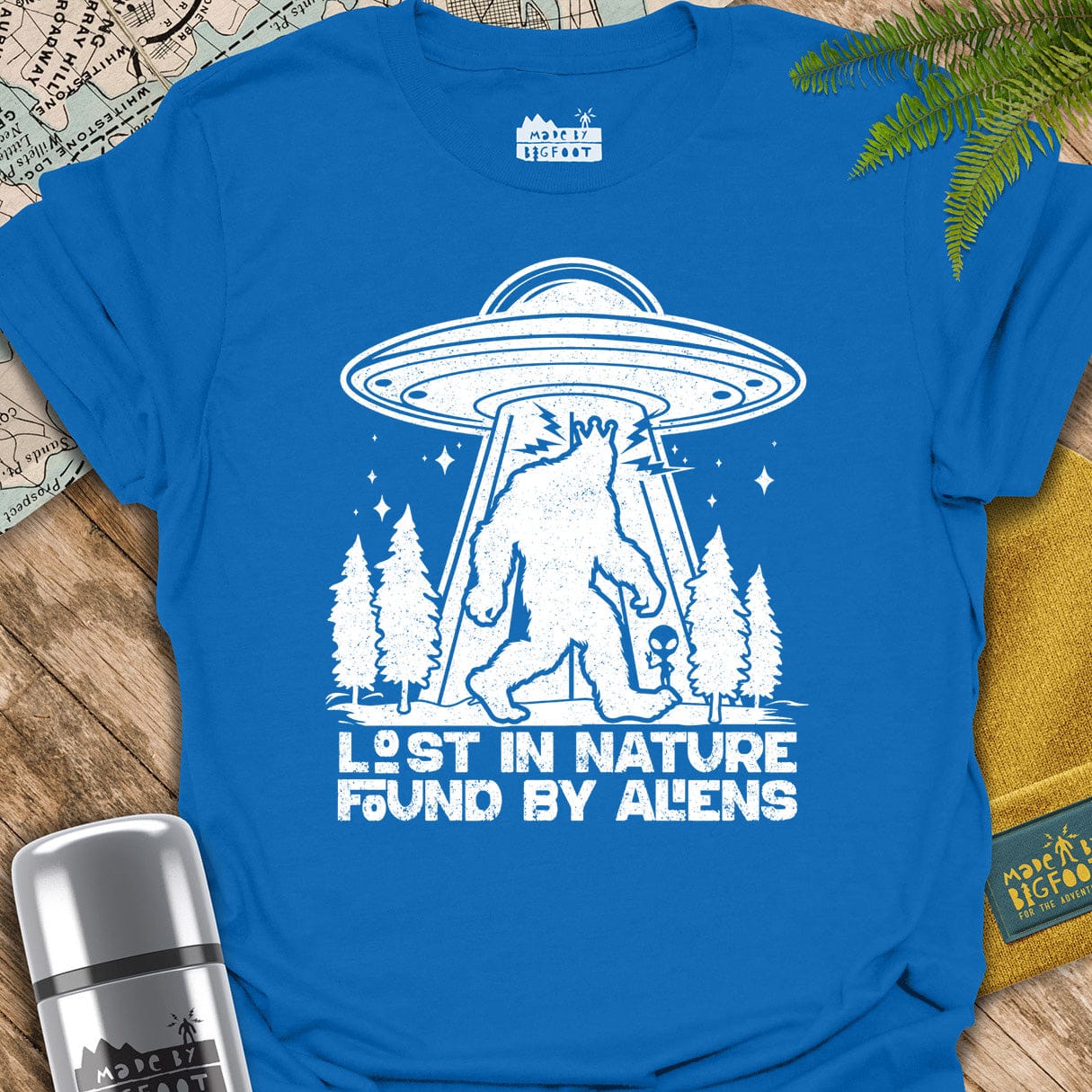 Lost In Nature. Found By Aliens