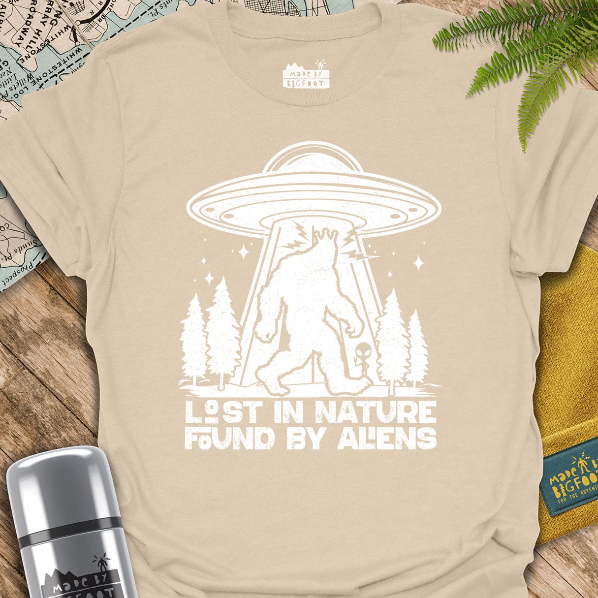 Lost In Nature. Found By Aliens