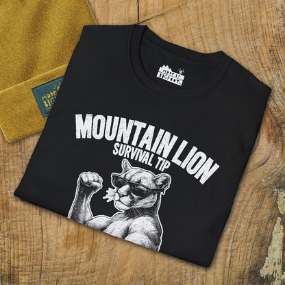 Mountain Lion Attack Tip. Make Yourself Look Big! Big, Bold, and Delicious.