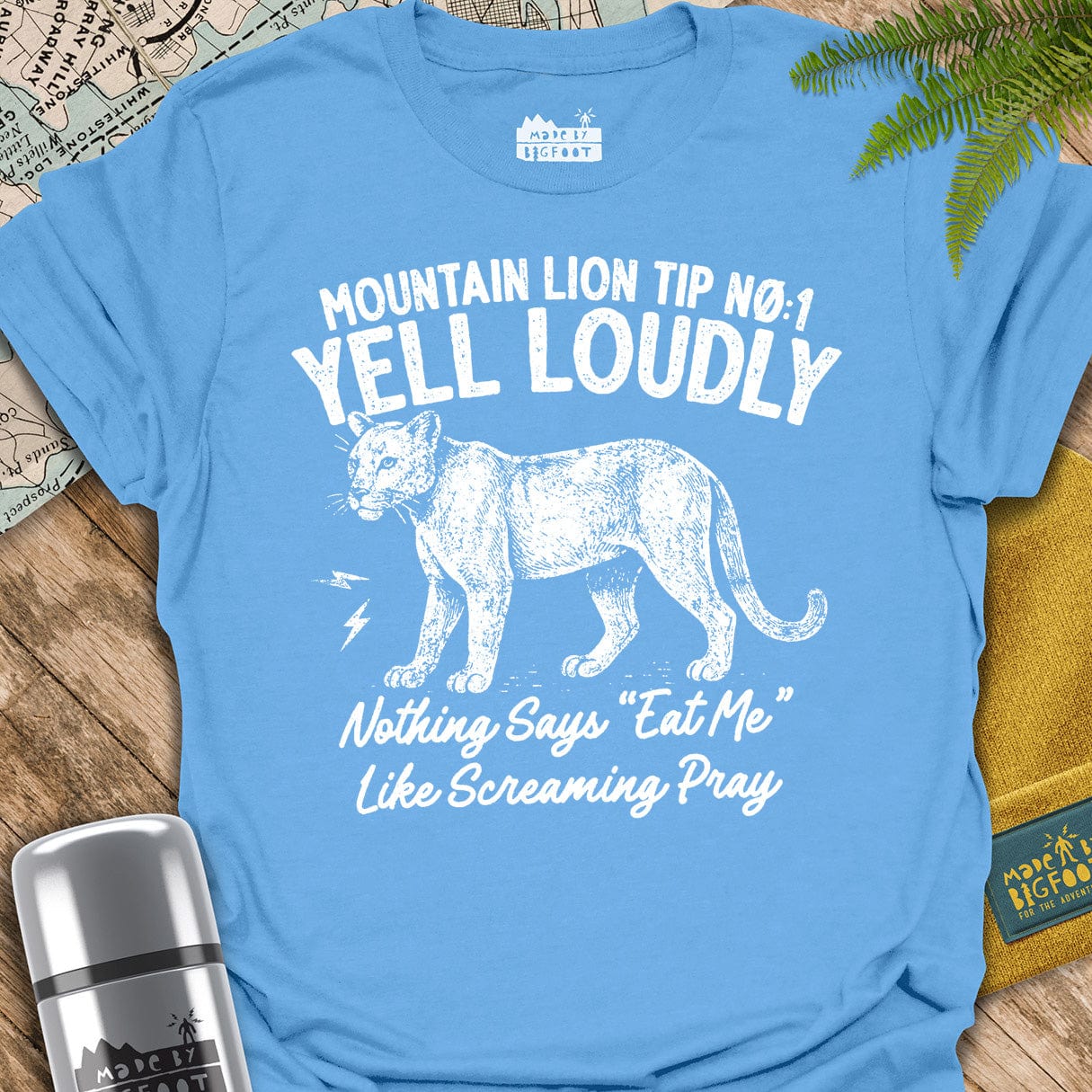 Mountain Lion Tip One. Yell Loudly. Nothing Says Eat Me Like Screaming Pray.