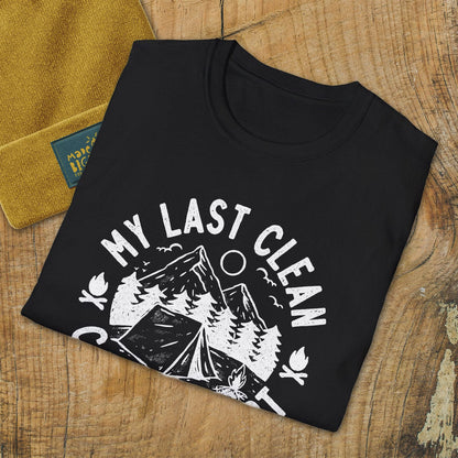 My Last Clean Camping Shirt