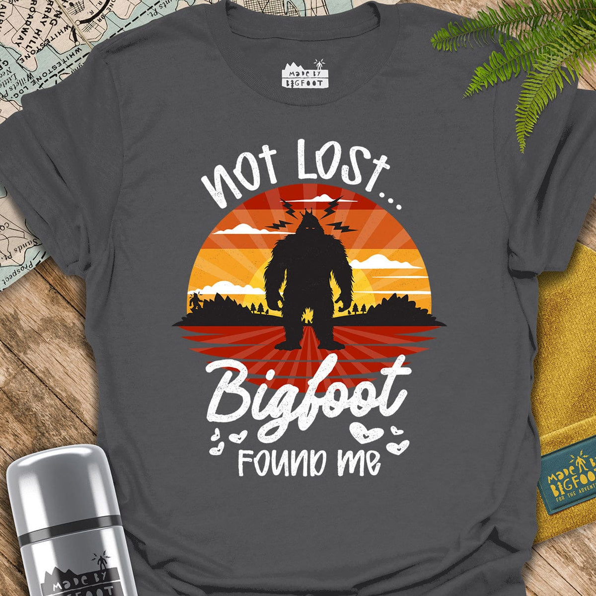 Not Lost… Bigfoot Found Me