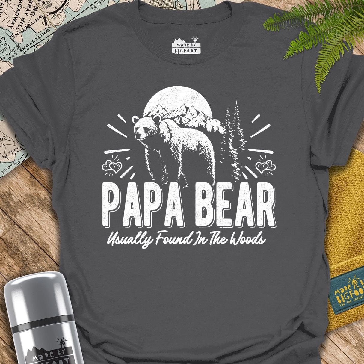 Papa Bear Usually Found In The Woods