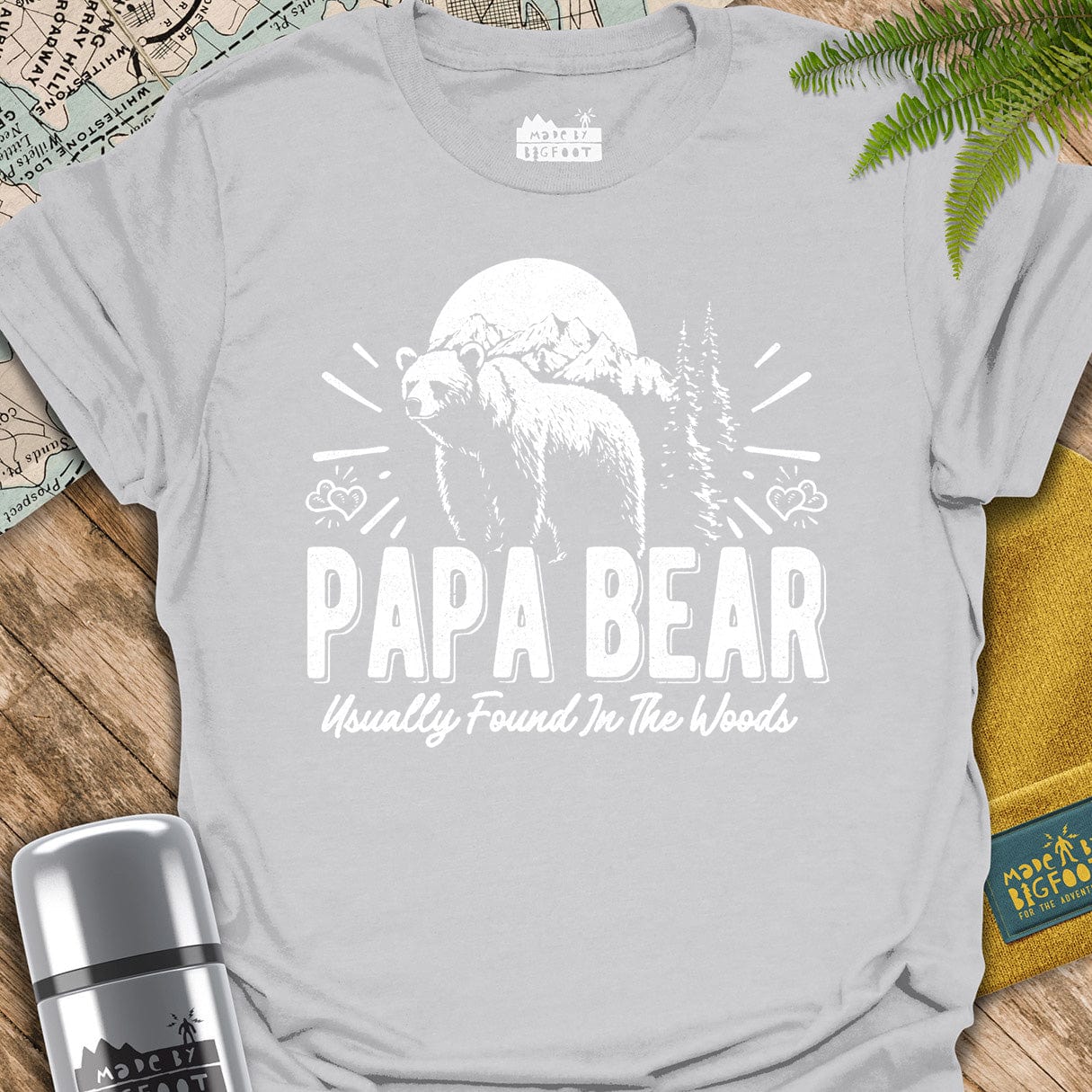Papa Bear Usually Found In The Woods