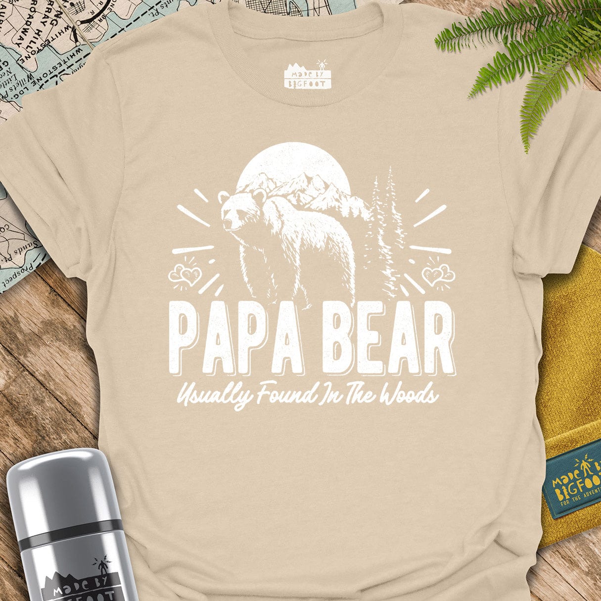 Papa Bear Usually Found In The Woods