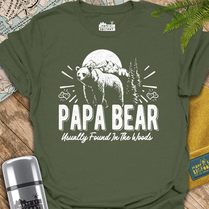 Papa Bear Usually Found In The Woods