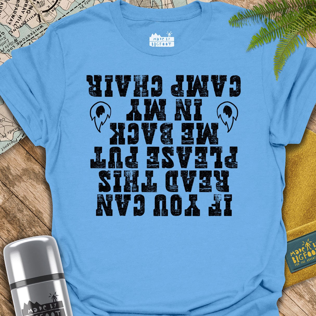 Put Me Back On My Camp Chair (Grunge)