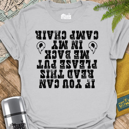 Put Me Back On My Camp Chair (Grunge)