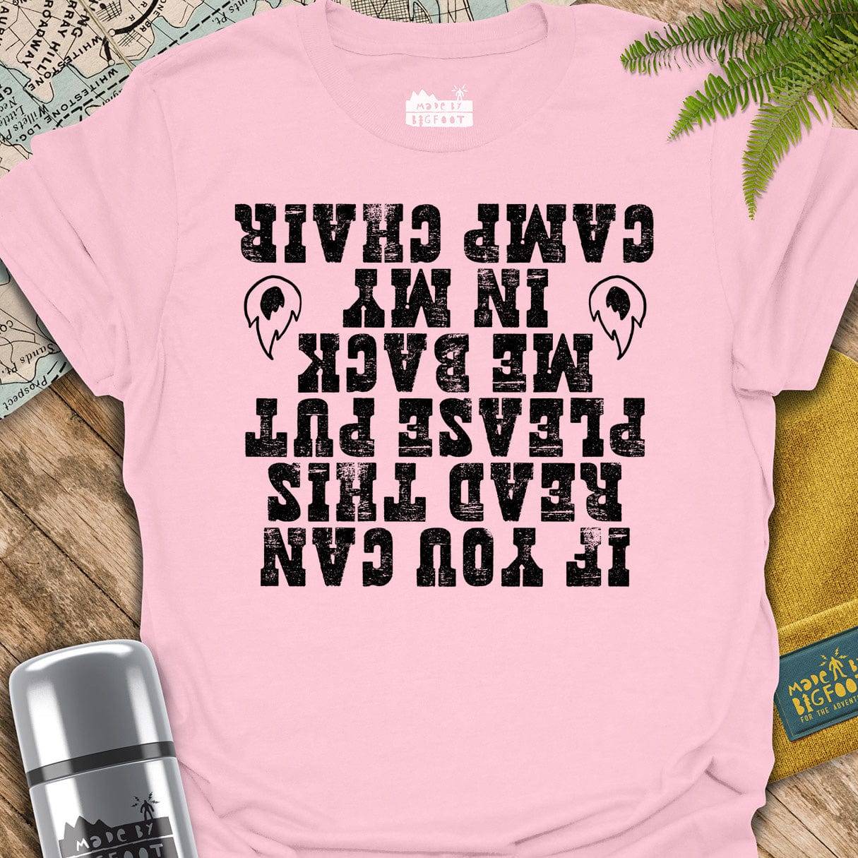 Put Me Back On My Camp Chair (Grunge)