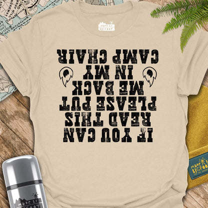 Put Me Back On My Camp Chair (Grunge)