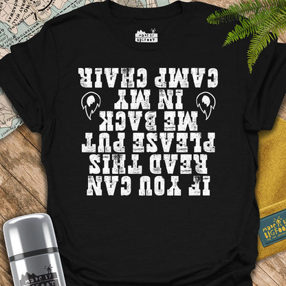 Put Me Back On My Camp Chair (Grunge)