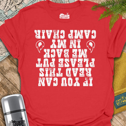 Put Me Back On My Camp Chair (Grunge)