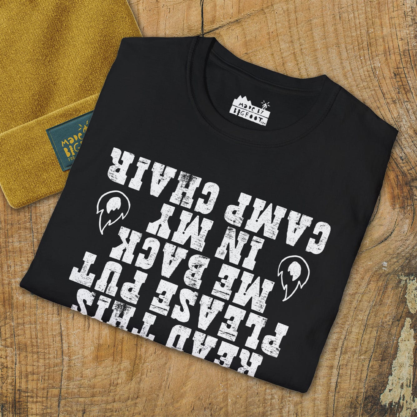 Put Me Back On My Camp Chair (Grunge)