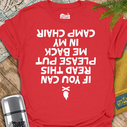 If You Can Read This. Please Put Me Back In My Camping Chair