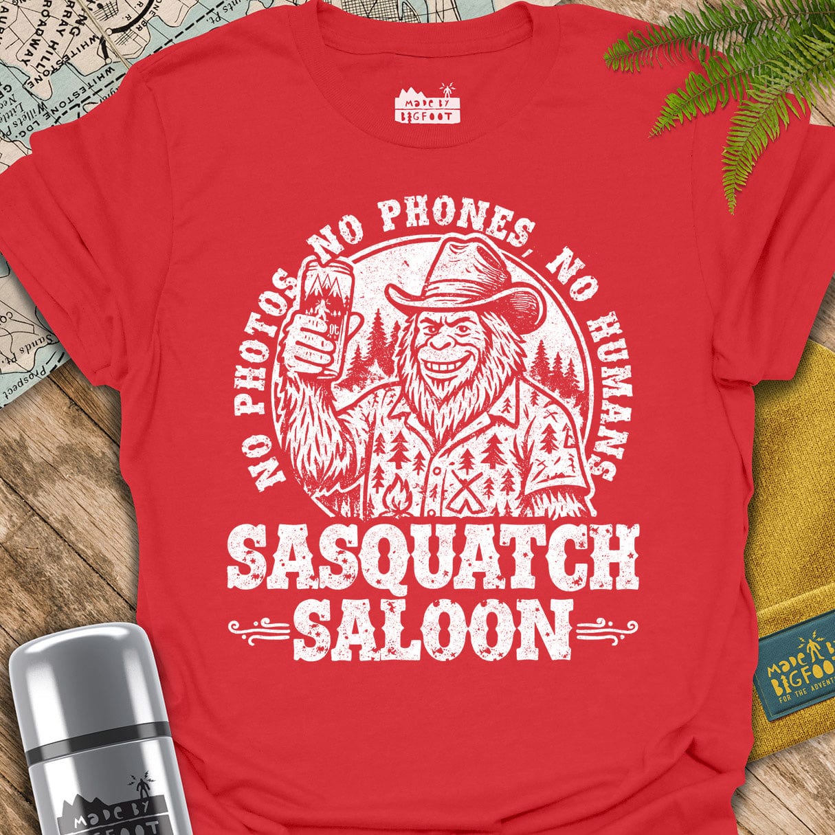 Sasquatch Saloon. No Humans.