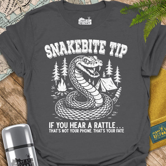 Snakebite Tip. If You Hear A Rattle. That's Not Your Phone. That's Your Fate.