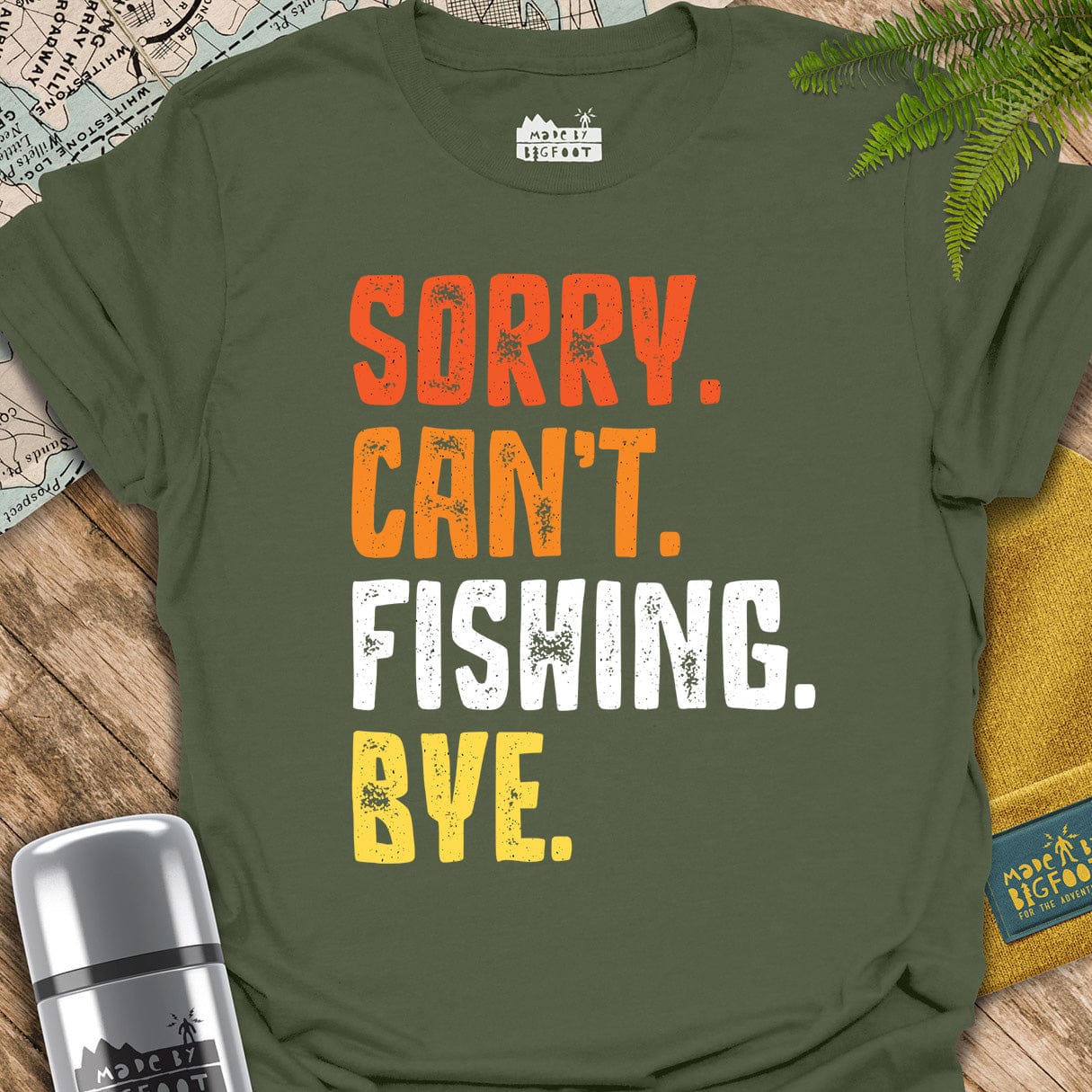 Sorry. Can't. Fishing. Bye.