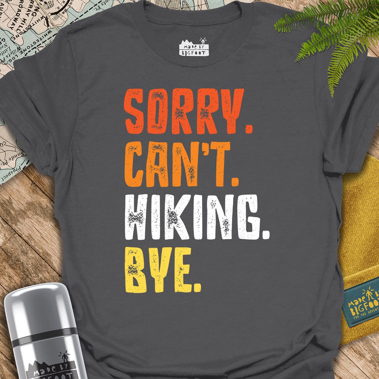 Sorry. Can't. Hiking. Bye.