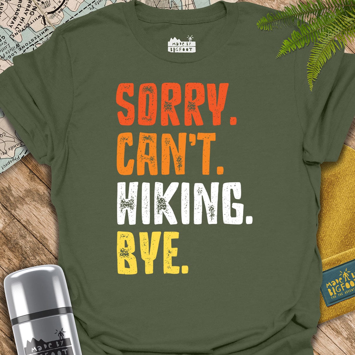 Sorry. Can't. Hiking. Bye.