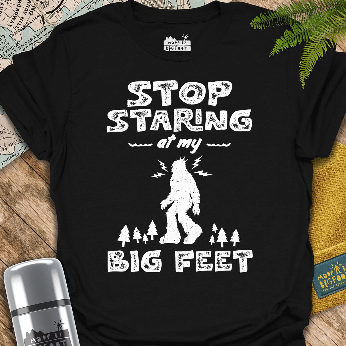 Stop Staring At My Big Feet