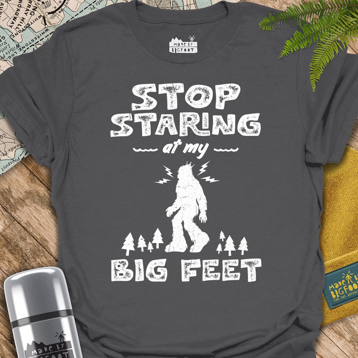 Stop Staring At My Big Feet