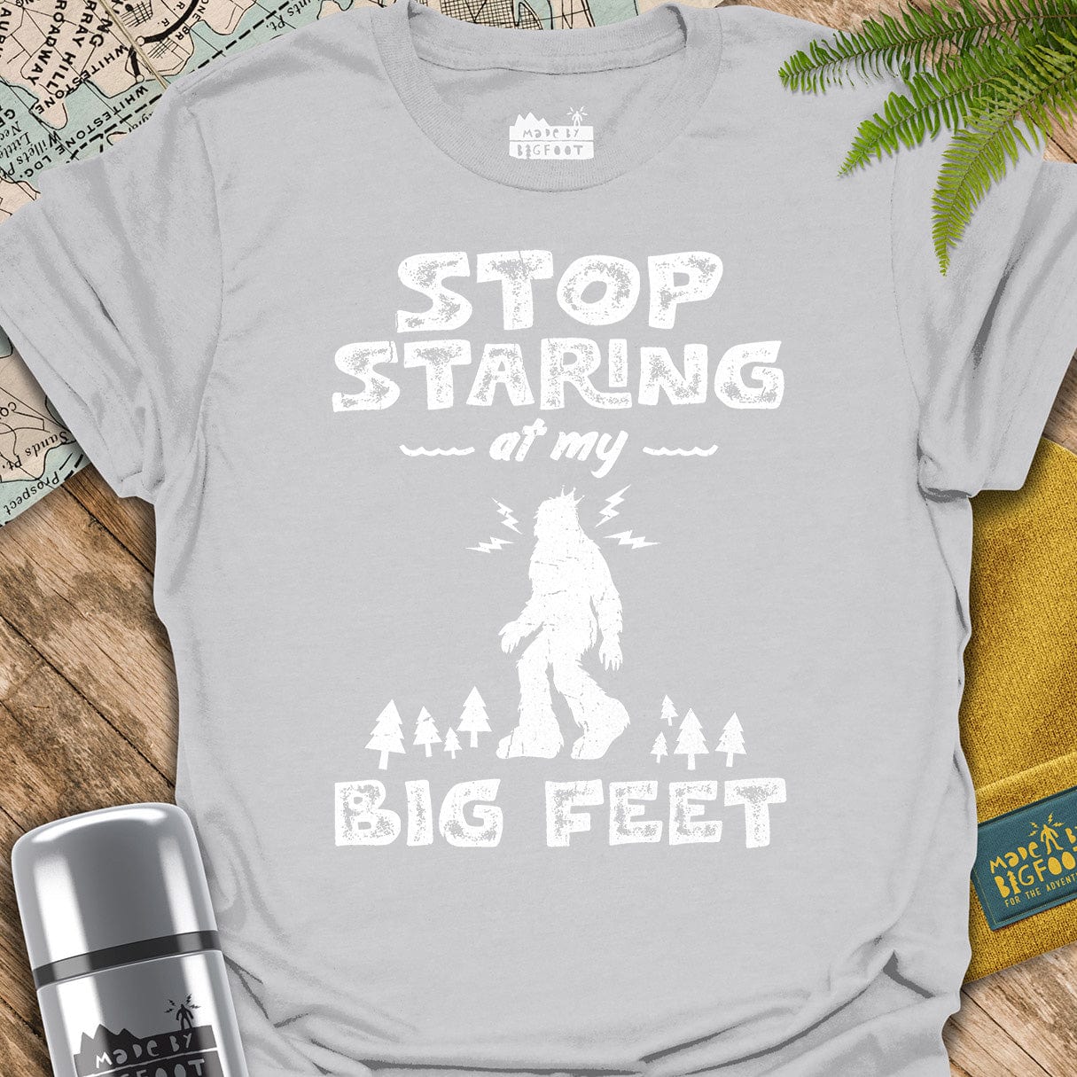 Stop Staring At My Big Feet