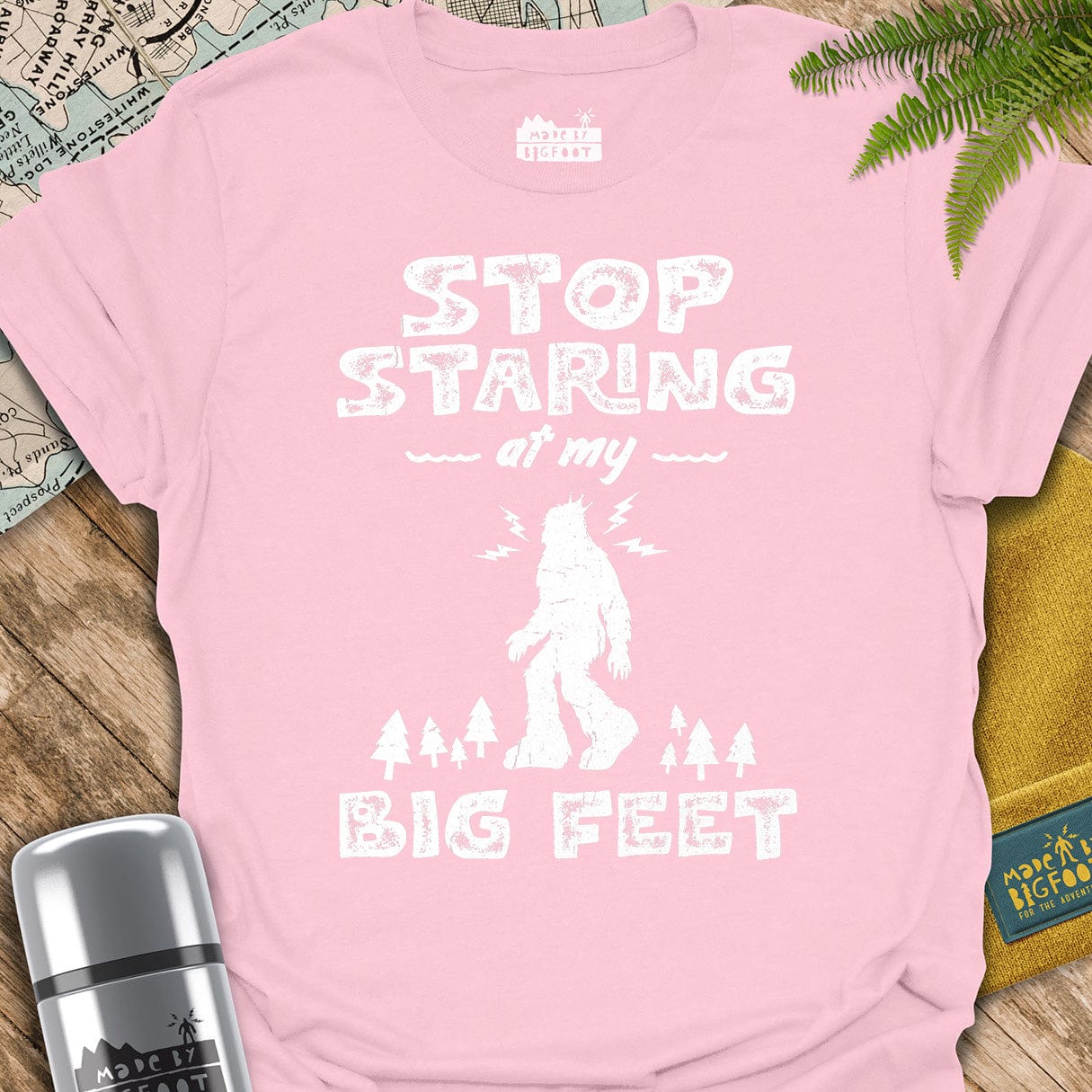 Stop Staring At My Big Feet