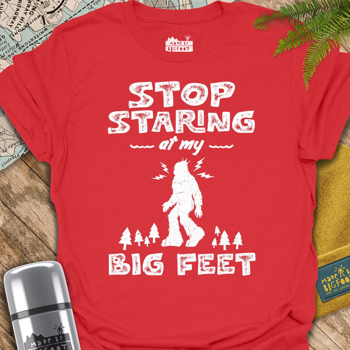 Stop Staring At My Big Feet