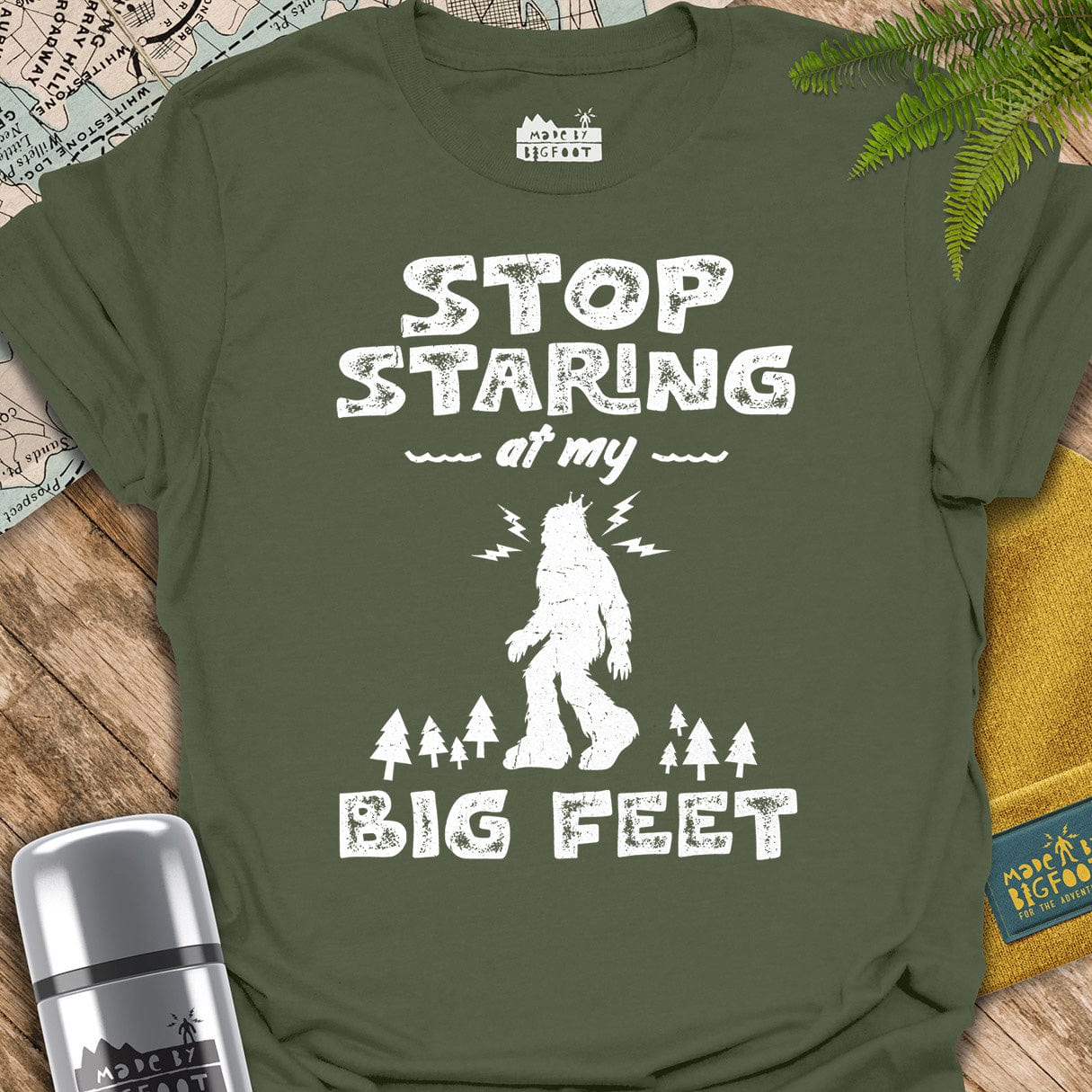 Stop Staring At My Big Feet