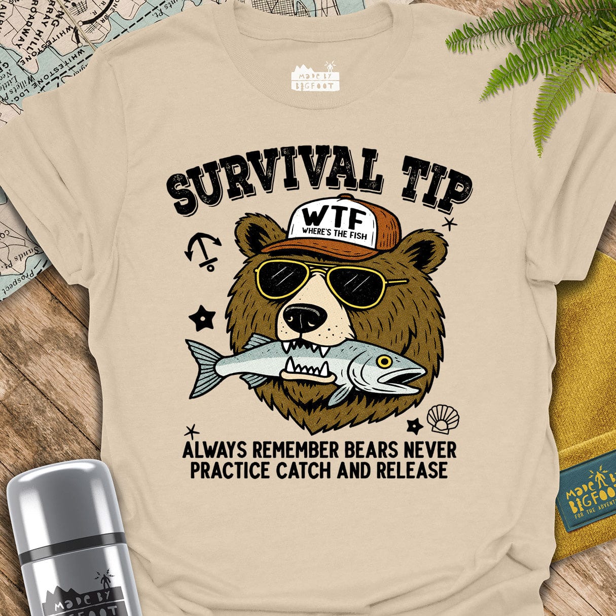 Survival Tip 1. Bears Never Practice Catch & Release.