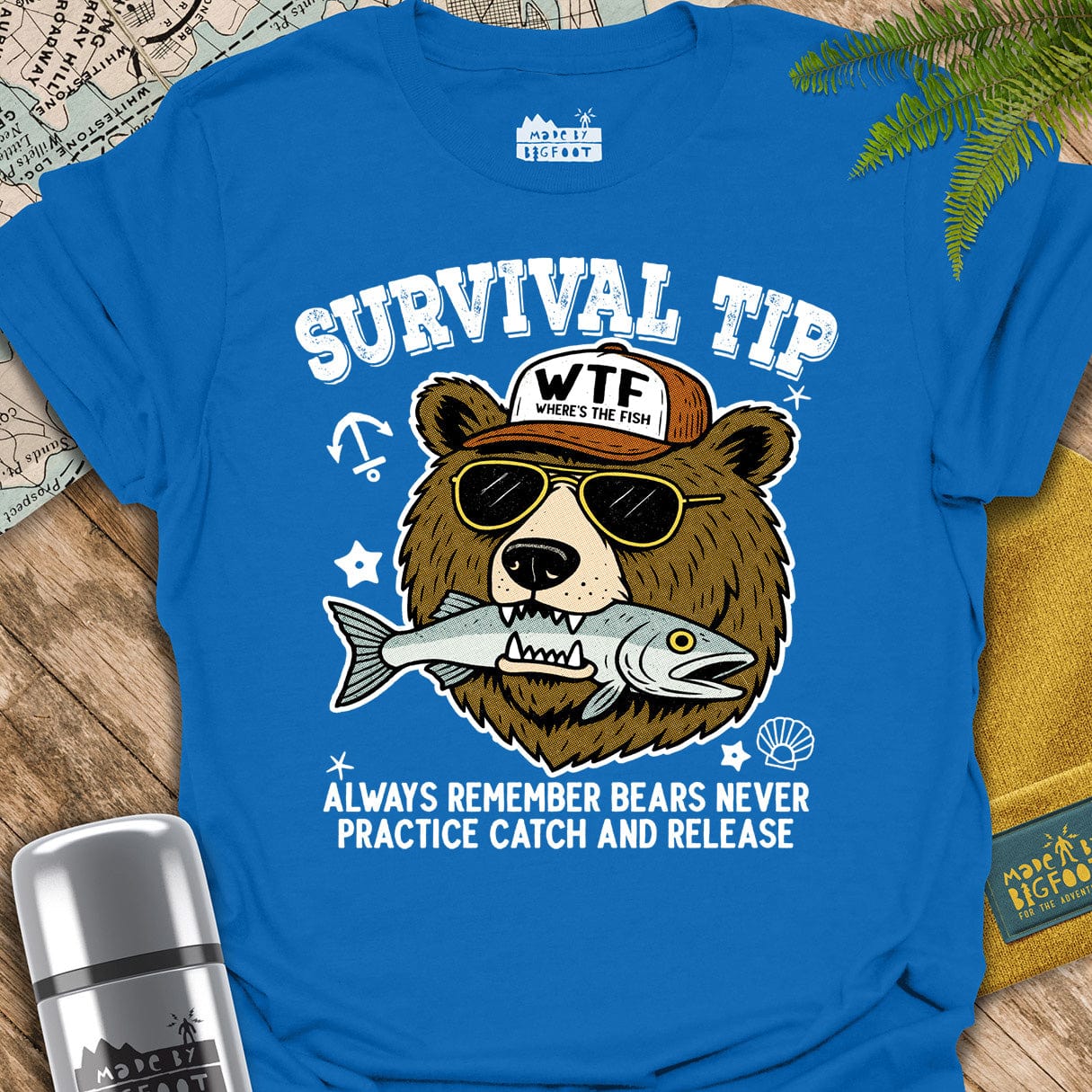Survival Tip 1. Bears Never Practice Catch & Release.